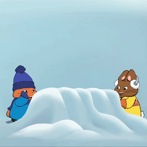 Skating Max And Ruby GIF by Treehouse Direct