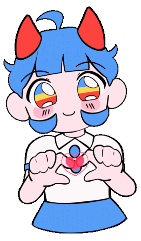 Wink Sticker