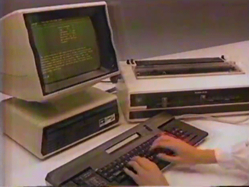Dos Old Computer GIF