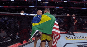 Ultimate Fighter Hug GIF by UFC