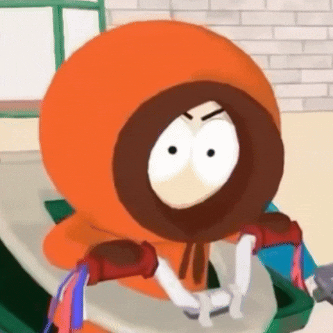 Looking South Park GIF