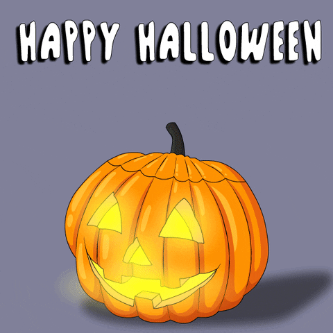 Pumpkin Halloween Sticker - Pumpkin Halloween Trick Or Treat - Discover &  Share GIFs
