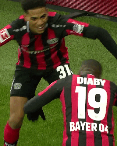 Dance Celebrate GIF by Bayer 04 Leverkusen