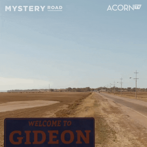 Mystery Road Car GIF by Acorn TV Latin America