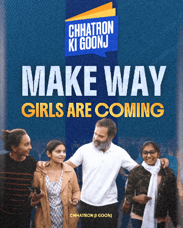 Narendra Modi Students GIF by Indian National Congress