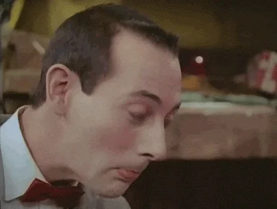 Pee Wee Herman Reaction GIF