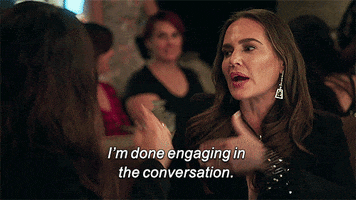 Engaging Real Housewives GIF