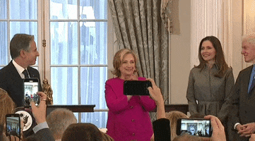 Hillary Clinton Applause GIF by GIPHY News