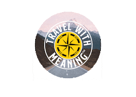 Travel With Meaning Sticker