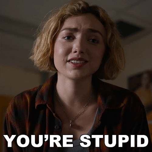 Peytonlist Youre Stupid GIF by Paramount+
