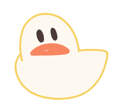 cute duck gif