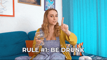 Get Drunk Drinking GIF by HannahWitton