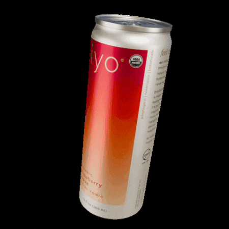 Non Alcoholic Strawberry GIF by drinkhiyo
