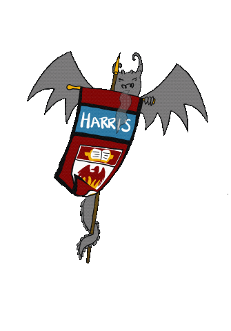 Harris Sticker by UChicagoGRAD