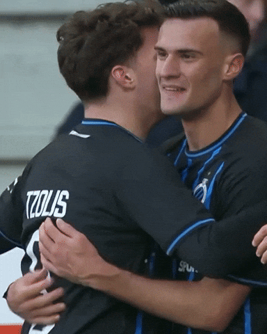 Supporters Blauw-Zwart GIF by Club Brugge