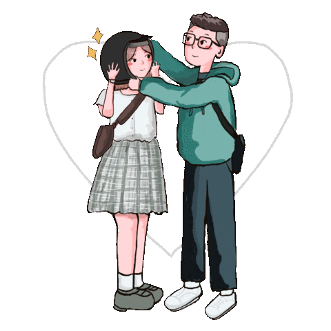 Illustration Love Sticker