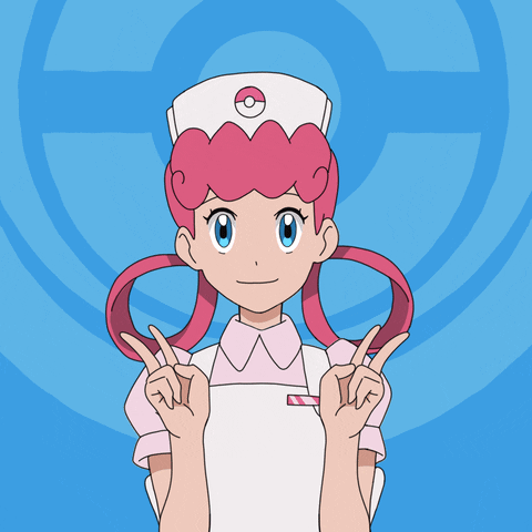 Nurse Joy Pokemon GIF by INTO ACTION