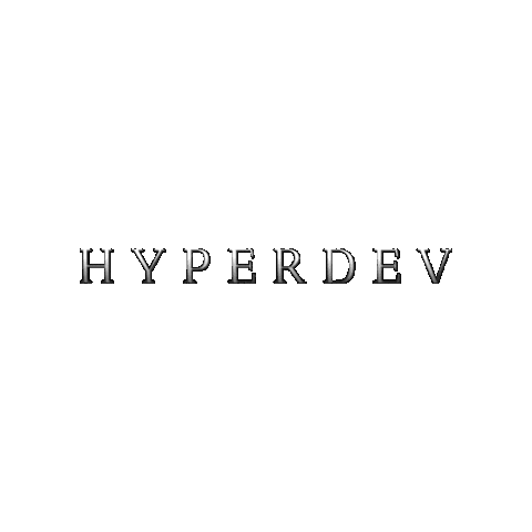 H Y P E R D E V Sticker