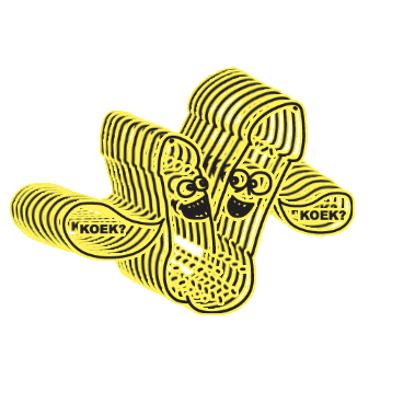 Duo Bananas Sticker by doublekoek