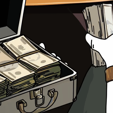 Wall Street Money GIF by Ponke