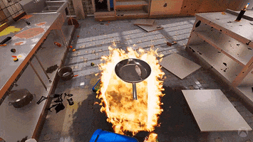 On Fire Cooking GIF by Xbox