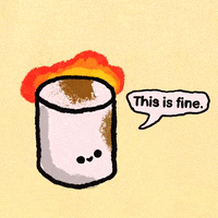 Burning Oh No GIF by Kev Lavery