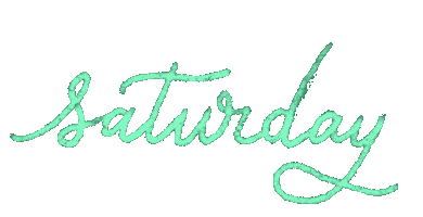 Saturday Sticker