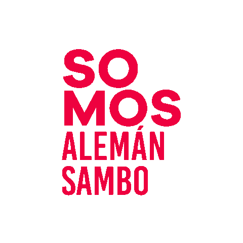 Alemánsambo Sticker by CAHS