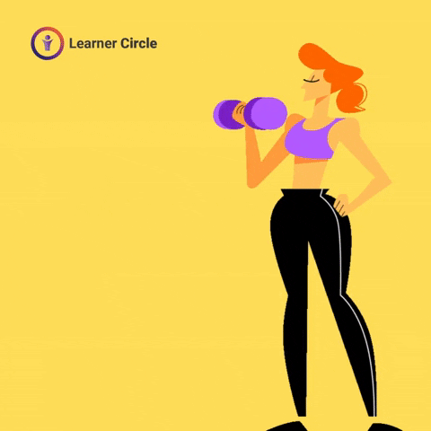 Exercise Quotes GIF by Learner Circle