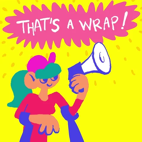 Wrap Fin GIF by GIPHY Studios 2021