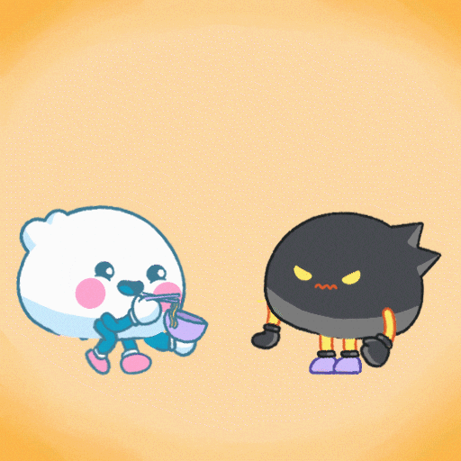 Tired Happy Birthday GIF by HaloMiyu