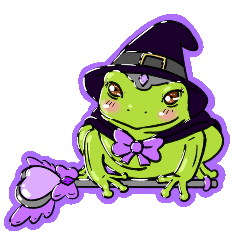 Frog Sticker