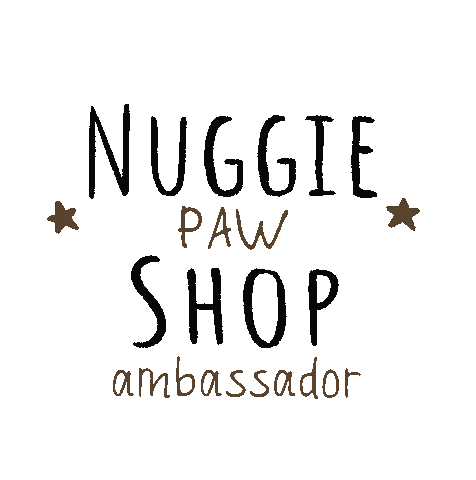 Nuggie Paw Shop Sticker