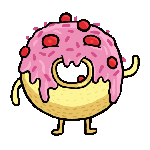 Donut Dance Sticker