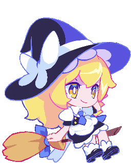 Marisa Kirisame Sticker