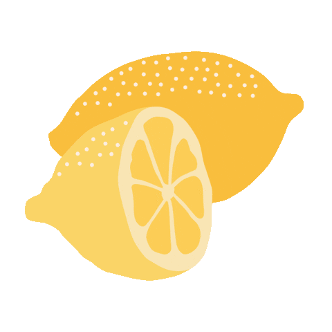 fruit lemon Sticker by Good Eggs