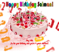 ❤️ Red White Heart Happy Birthday Cake For Harsh khat