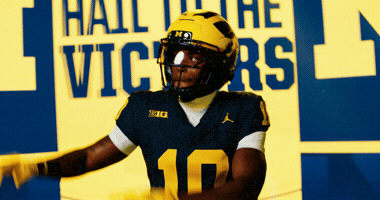 Go Blue Michigan Football GIF by Michigan Athletics