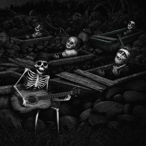 Happy Black Metal GIF by Kiszkiloszki