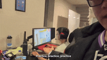 Focus Working GIF by Global Esports