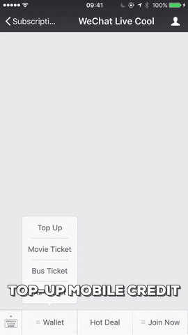 tshiunghan wechat top-up GIF