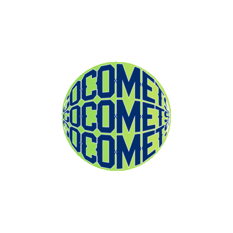 Comets Sticker by WIT
