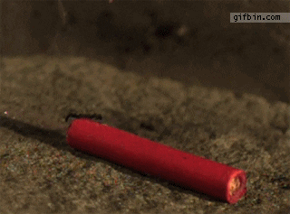 fire explosion GIF