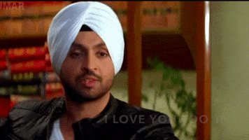 Diljit Dosanjh Love GIF by THE NAAG