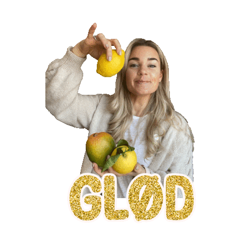 Happy Girl Sticker by Helene Ragnhild