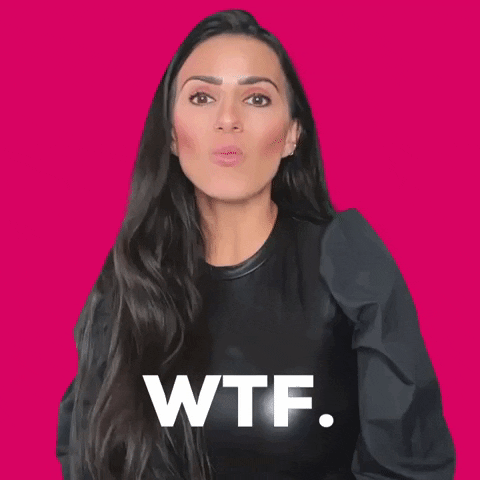 What The Wtf GIF by Hollie Kitchens