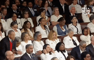 State Of The Union Clapping GIF by PBS NewsHour