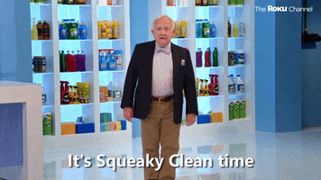 Leslie Jordan Cleaning GIF by The Roku Channel