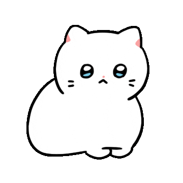 Happy Cat Sticker by Olso