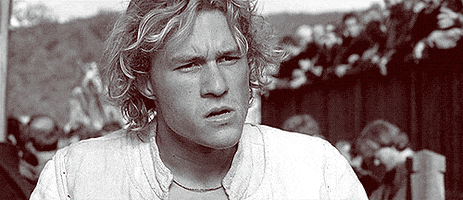 reaction heath ledger frustration a knights tale william thatcher